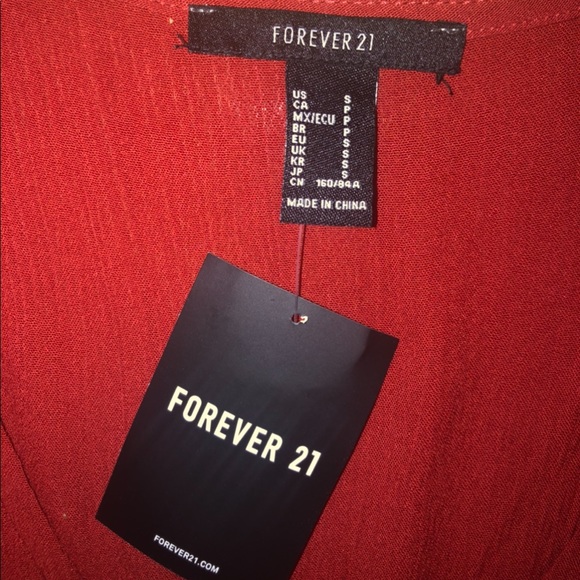 RED TUNIC DRESS - Picture 3 of 4